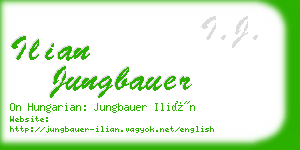 ilian jungbauer business card